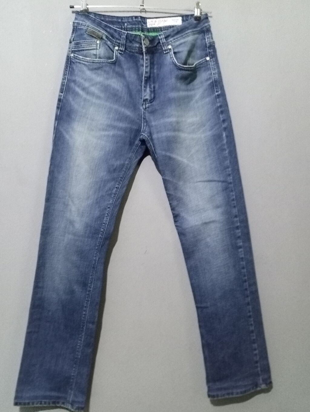 Kişi cins şalvarları - Model: Klassik və “destroyed” (cırıq detalı) — Jins, Bakı (4)