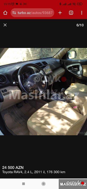 Toyota Rav4, 2011 il — Avtomobillər, Bakı (8)