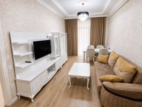 İcarəyə verilir 2 otaqlı yeni tikili 80 m² — Sumqayıt