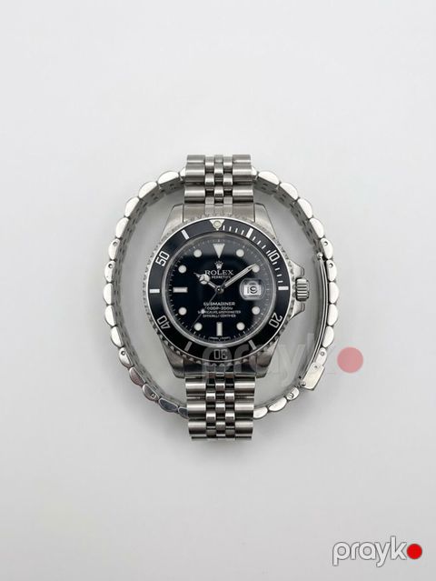İşlənmiş, Qol saatı, Rolex, rəng - Qara — Şəki