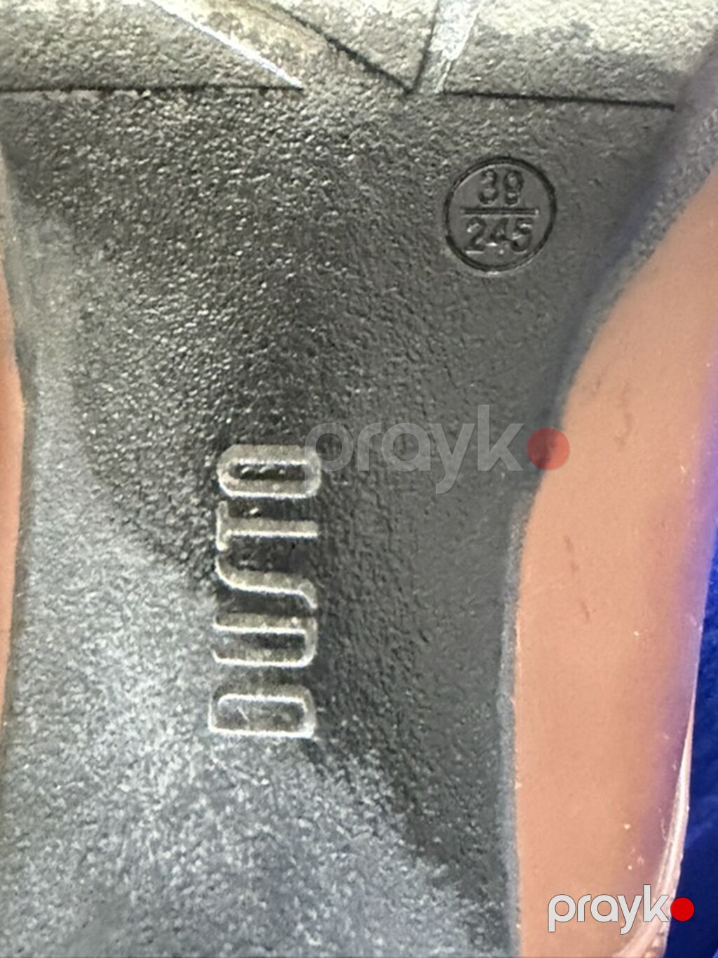 Qadın ayaqqabıları – 39 ölçü (245 mm) - Model 1: Qara rəng, yumru — Tufl, Digah (2)