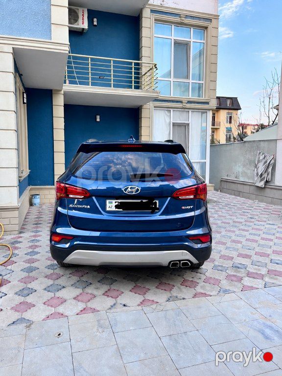 Hyundai Santa Fe, 2.0 L, 2016 il, 236 000 km — Avtomobillər, Bakı (2)