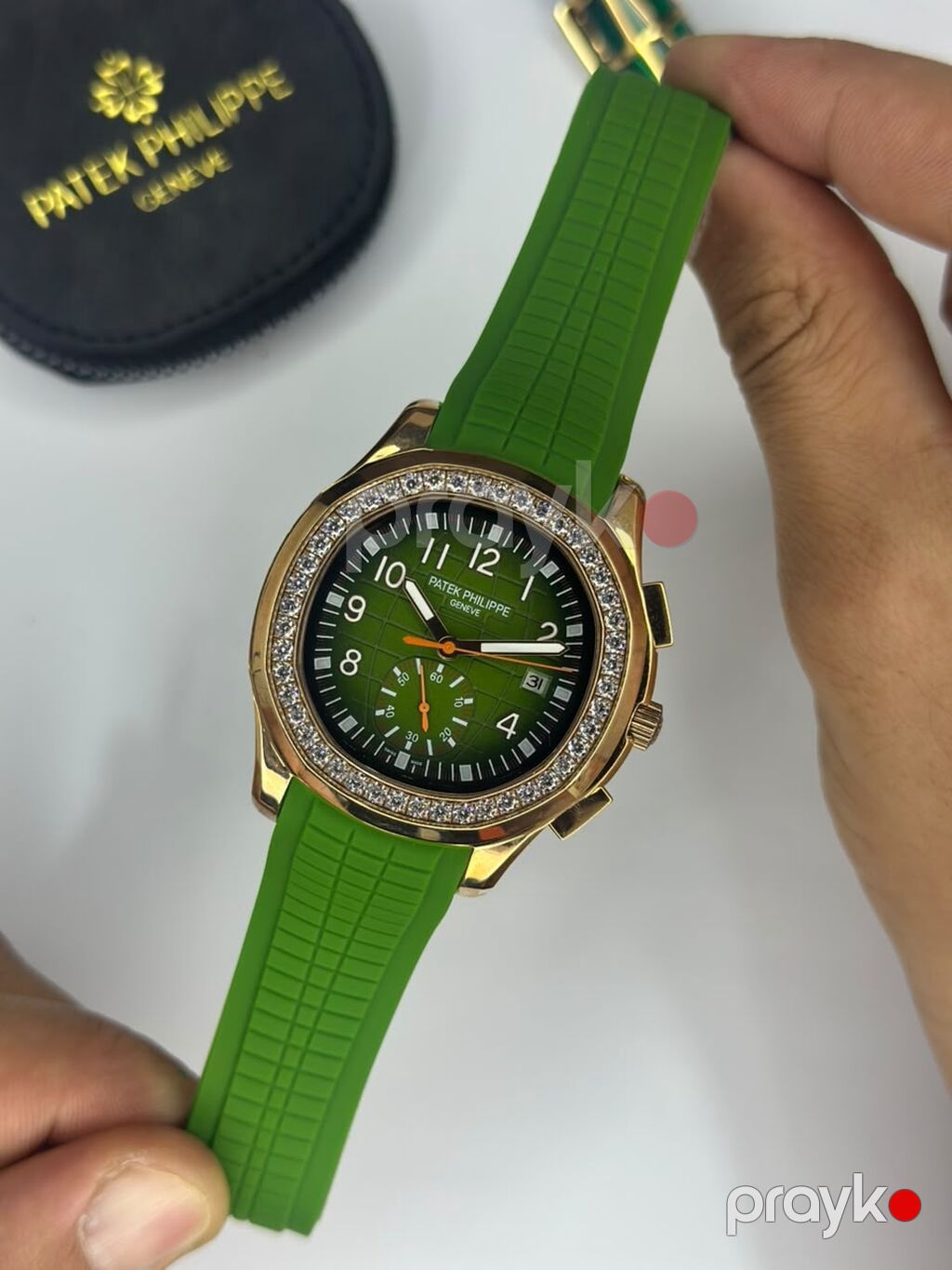 Yeni, Qol saatı, Patek Phillipe, rəng - Yaşıl — Qol saatları, Mehdiabad (5)