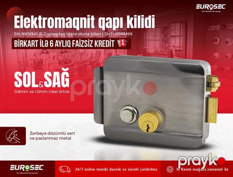 Elektromaqnit qapı kilidi "SH-NKN941-L/R-2" — Bakı