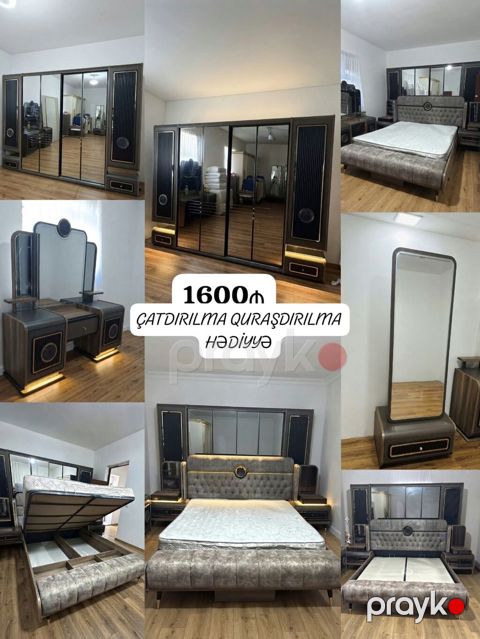 İkinəfərlik çarpayı, Dolab, Termo, Tumba, İşlənmiş — Bakı