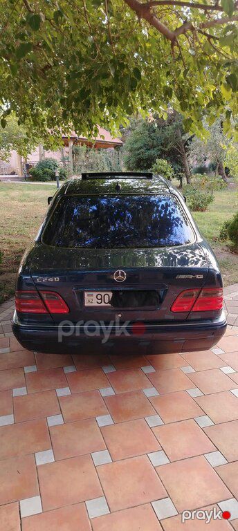 Mercedes E 240, 2.4 L, 1998 il, 350 000 km — Avtomobillər, Bakı (2)