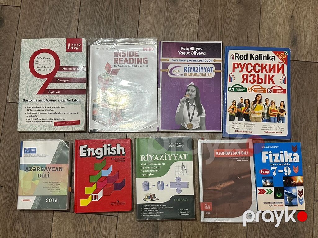 Test toplulari ve derslikler. Elaqe ucun mesaj bölmesine yazin — Kitablar, Bakı (2)
