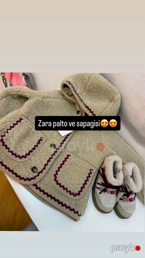 Palto, Qız üçün, 5 - 6 yaş, Zara Kids — Masazır
