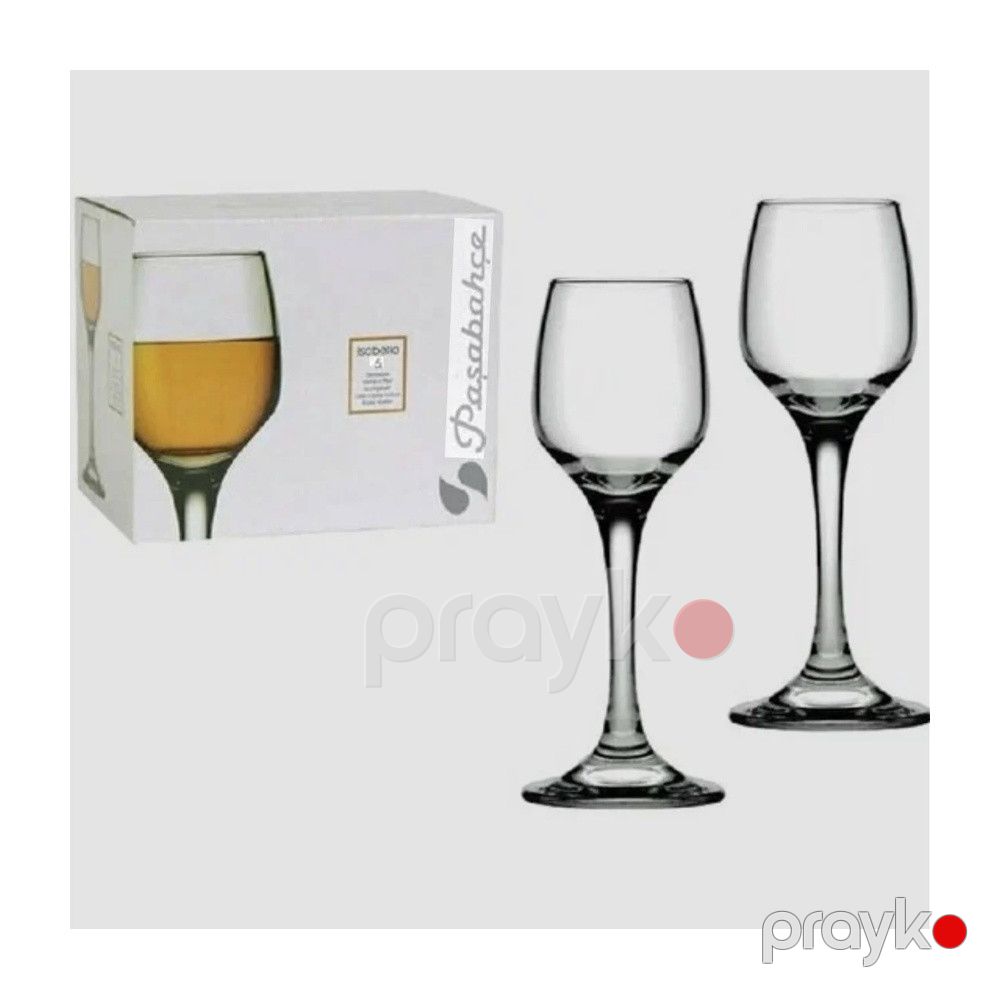 Qədəh dəsti Pasabahce Isabella 440164, şüşə, şəffaf, 60 ml, 12 ədəd — Mallar, Bakı (2)