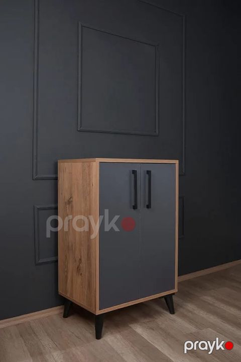 Komod mv_13900313, Ldsp, boz/qəhvəyi, 100x40x60 sm — Bakı