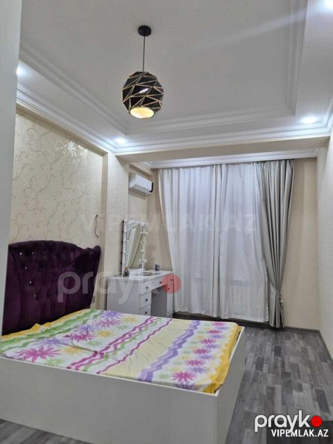 Abşeron rayonunda 1 otaqlı Yeni tikili Kirayə verilir, 42 m² — Bakı