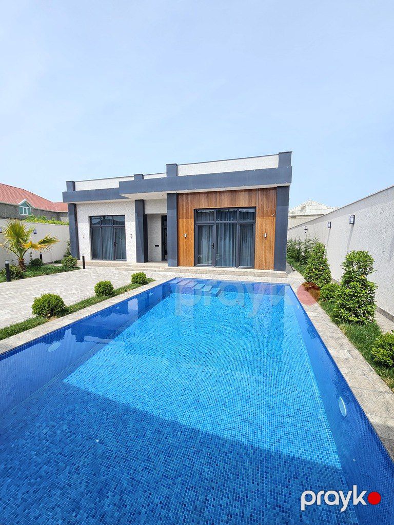 Satılır 4 otaqlı həyət evi/bağ evi 160 m² — Ev, villa, Bakı (2)