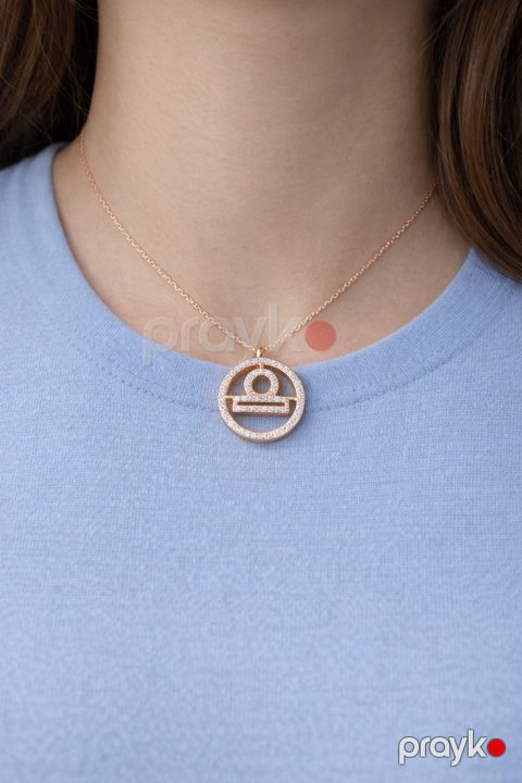 Qadın boyunbağı LIBRA925RG01, gümüş 925 əyar — Bakı