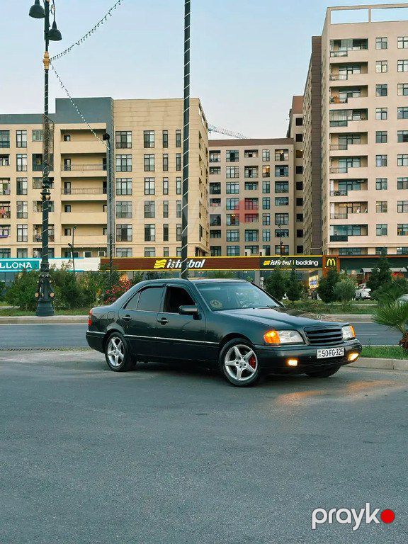 Mercedes C 180, 1.8 L, 1997 il, 300 000 km — Avtomobillər, Sumqayıt (2)