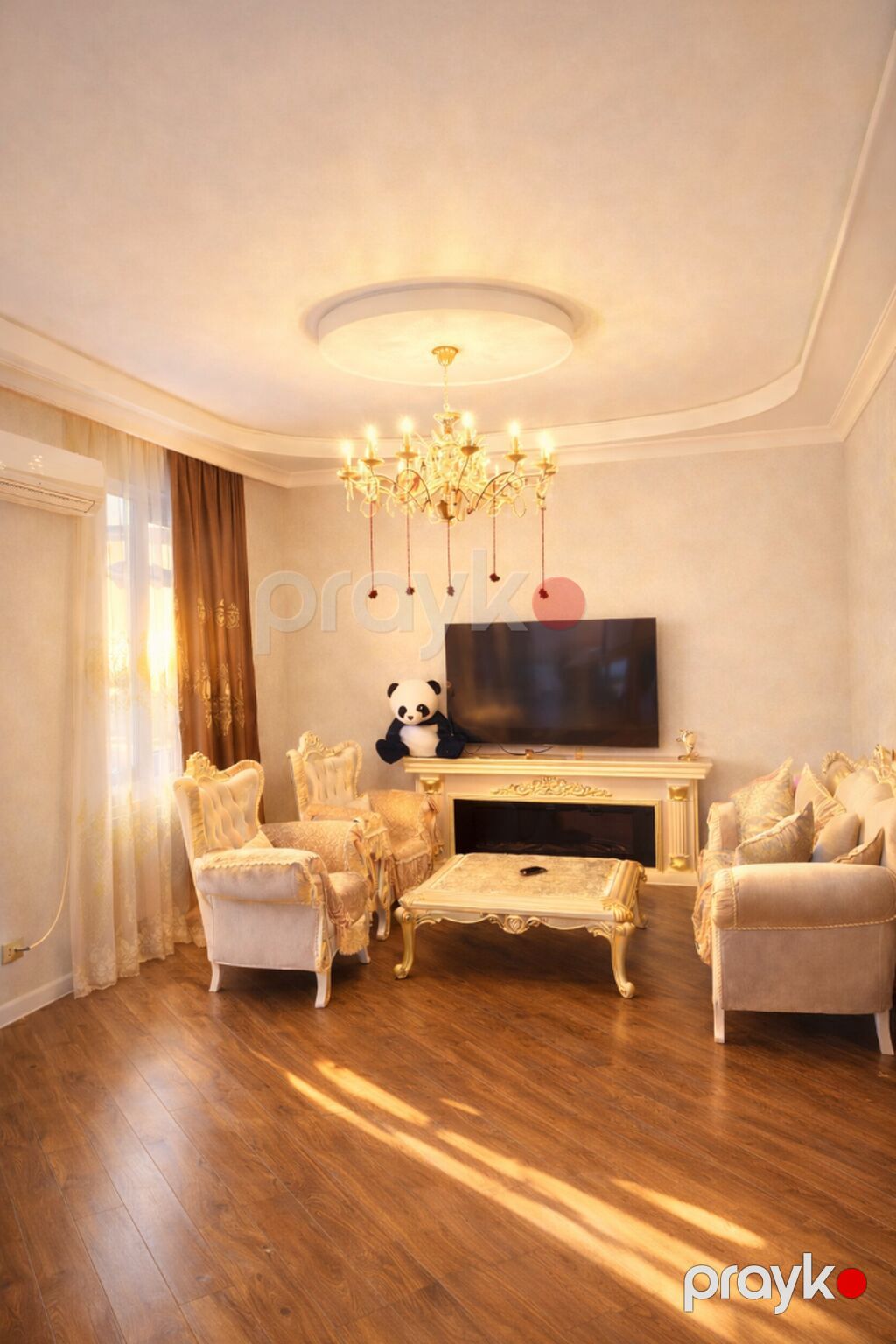 Klassik üslubda tam mebel dəsti satılır: Deniz mebelden alinib — Yumşaq mobilya dəstləri, Bakı (4)