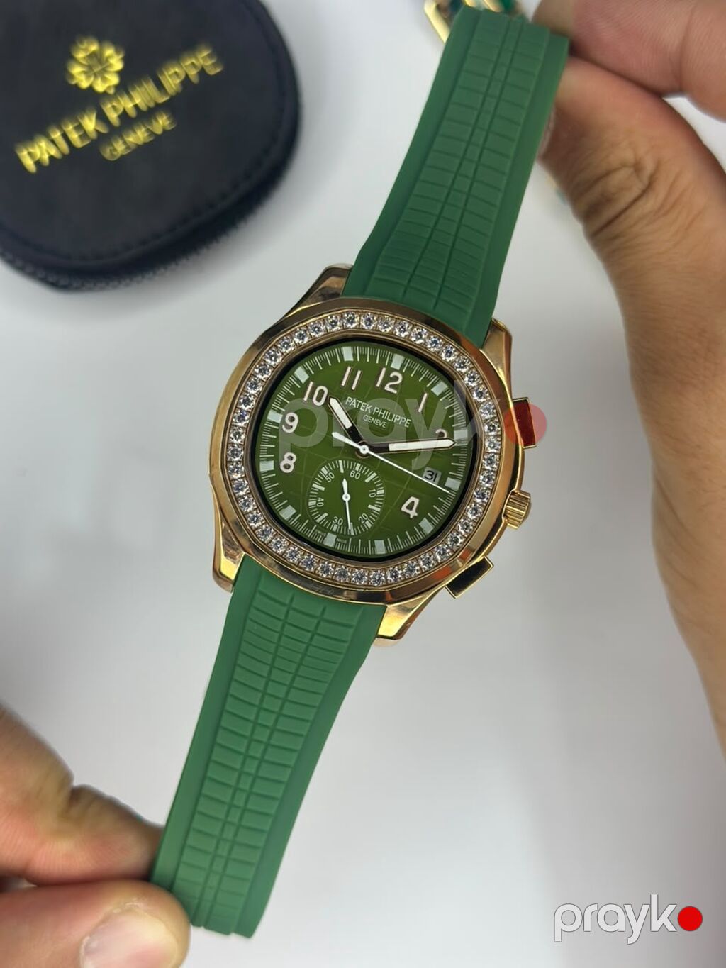 Yeni, Qol saatı, Patek Phillipe, rəng - Yaşıl — Qol saatları, Mehdiabad (2)
