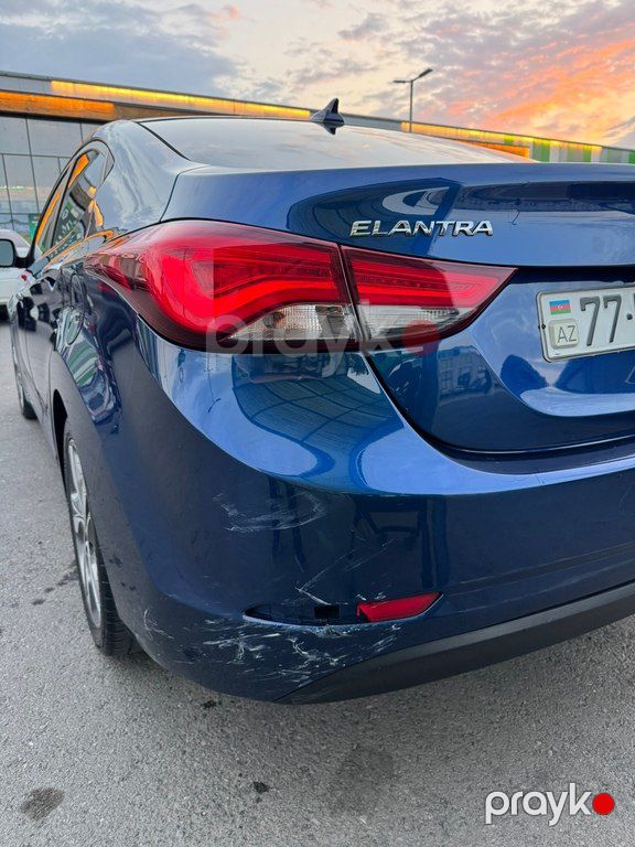 Hyundai Elantra, 1.8 L, 2015 il, 155 000 km — Avtomobillər, Şəmkir (6)