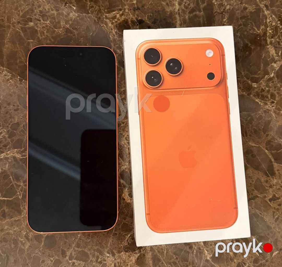 Apple iPhone 17 Pro Max Cosmic Orange 256GB/12GB — Smartfonlar, Bakı (2)