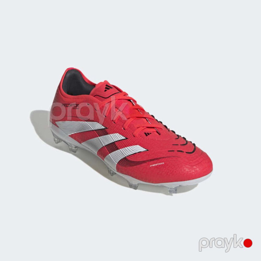 Buts Adidas Predator Pro ID3856, qırmızı, təbii dəri, ölçü 42.5 — Mallar, Bakı (2)