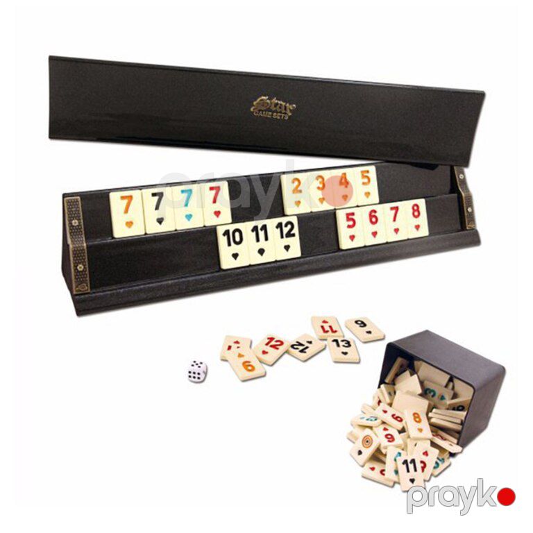 Okey oyunu "Star-Rummy Set Black Pearl" — İdman, hobi, istirahət, Bakı (2)