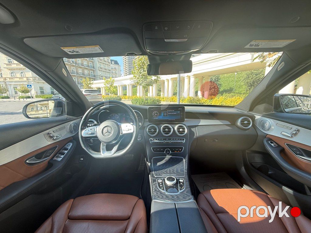 Mercedes C 300, 2.0 L, 2020 il, 72 000 km — Avtomobillər, Bakı (7)