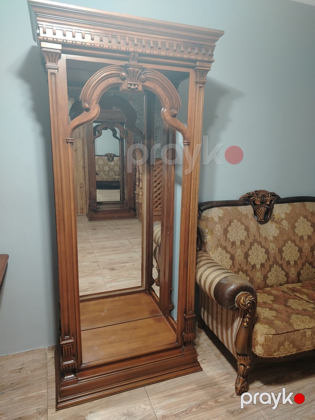 Güzgü Döşəmə üstü, Dekorativ, Naxışlı — Aynalar, Digah (2)