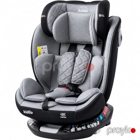 Avtomobil kreslosu Kidilo, açıq boz, isofix — Bakı