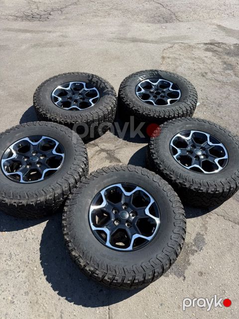 Jeep Wrangler rubikon disk və təkərləri R17 — Bakı