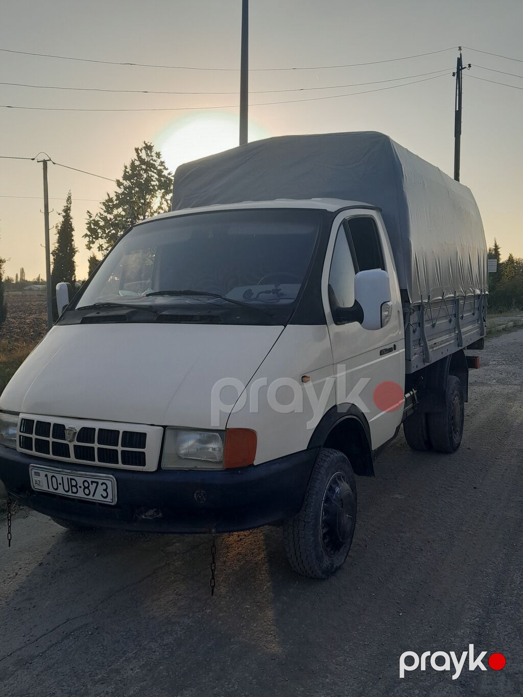 QAZ 33027, 2000 il, motor 2.3 l, Tent, İşlənmiş — Yük maşınları, Ağsu (3)