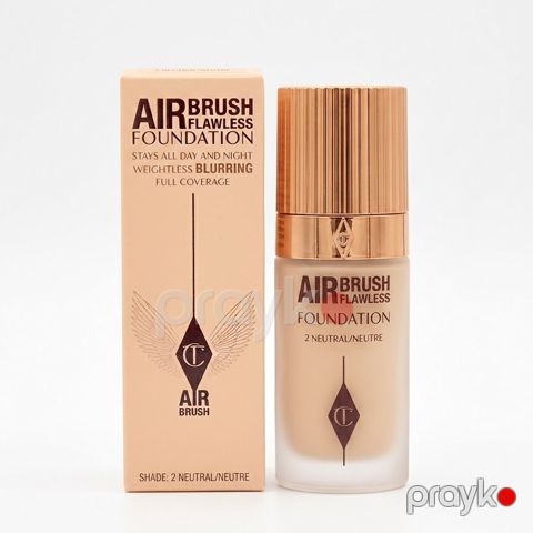 Tonal krem No Brand Airbrush Flawless 2 Neutral, 30 ml — Bakı