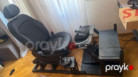 Sükan oyunu: - Real avtomobil oturacağı ilə möhkəm metal karkas — Bakı