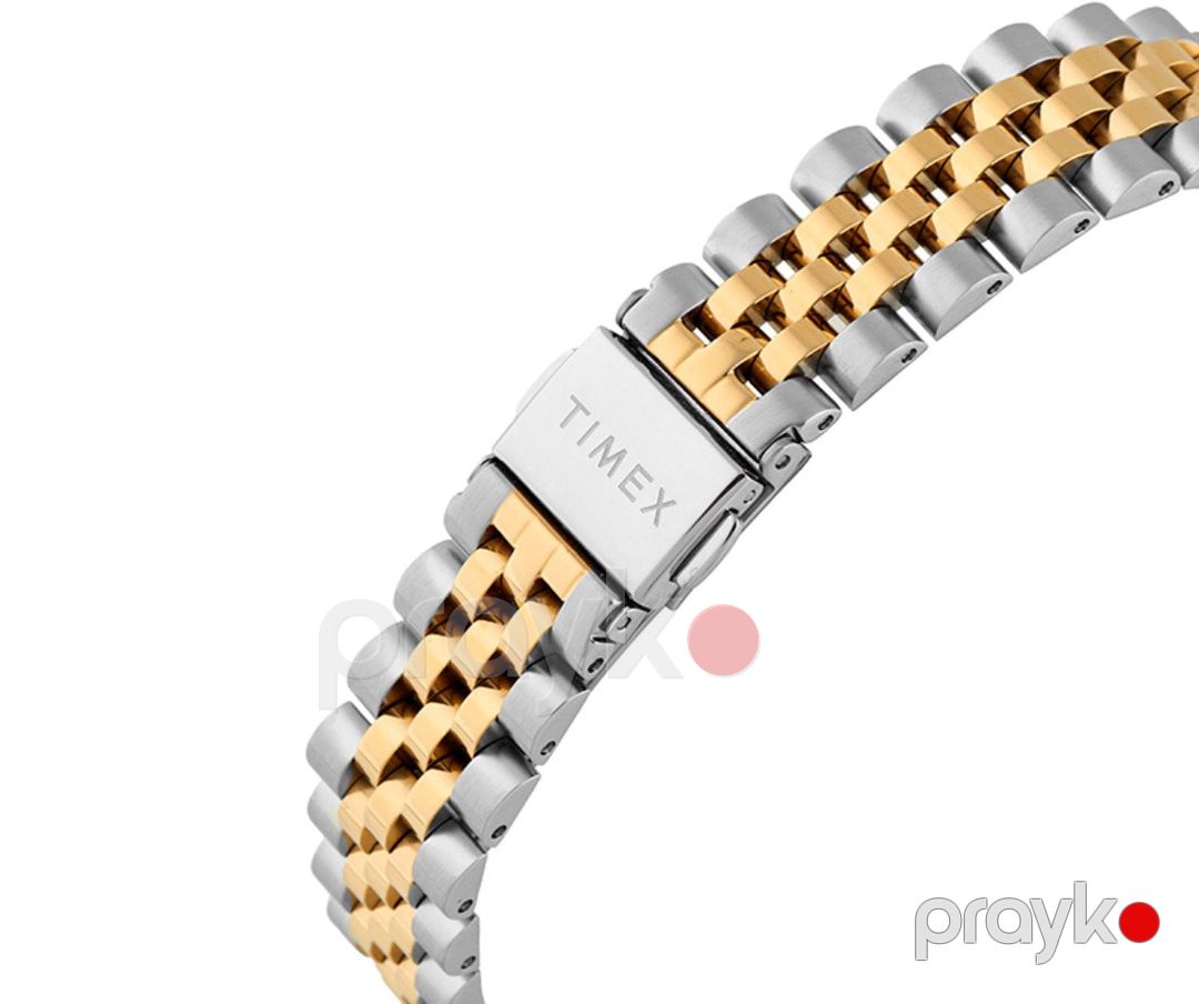Kişi qol saatı Timex TW2W32100 Silver-Gold/Green — Mallar, Bakı (3)