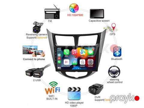 "Hyundai Accent 2011-2016" üçün android monitor — Bakı