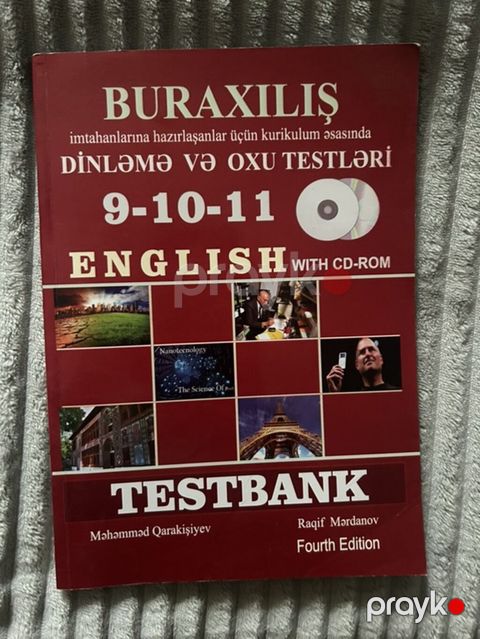Məhsul: “Buraxılış – Dinləmə və Oxu Testləri 9-10-11 (English with — Bakı