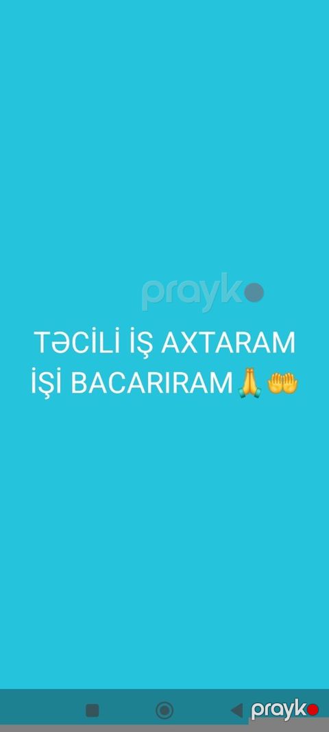 Avtoyuyucu işi axtarıram — Bakı