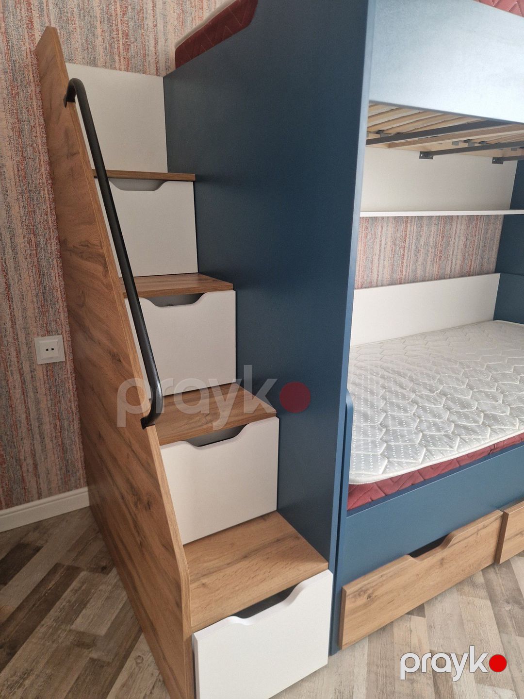 Двухъярусная кровать Embawood — Mebel, Bakı (4)