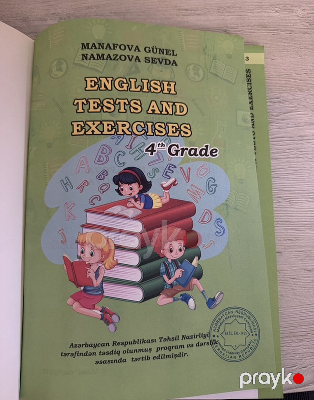 “English Tests and Exercises – 4th Grade” adlı dərs vəsaiti — Kitablar, Bakı (2)