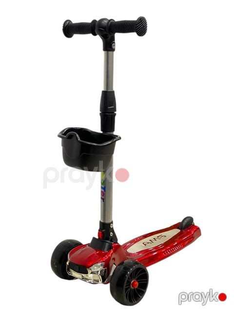 Uşaqlar üçün samokat MK-666_red, qırmızı — Bakı