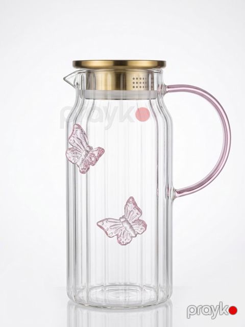 Qrafin 37876997, 1000 ml, şüşə, şəffaf — Bakı