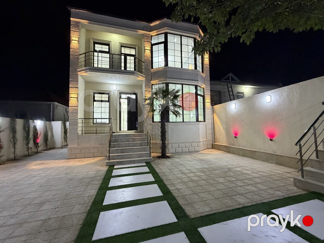 Satılır 5 otaqlı həyət evi/bağ evi 200 m² — Ev, villa, Bakı (4)