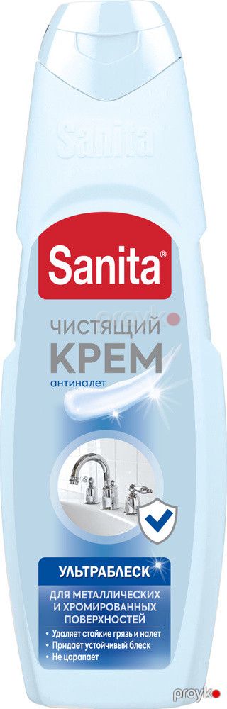 Təmizləyici krem Sanita Ərp əleyhinə metal və xrom səthləri üçün, 600 ml — Bakı