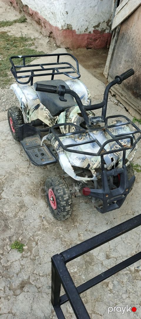 Uşaq/yeniyetmə üçün mini ATV və qoşqu - 4 təkərli benzinli mini ATV — Xaçmaz