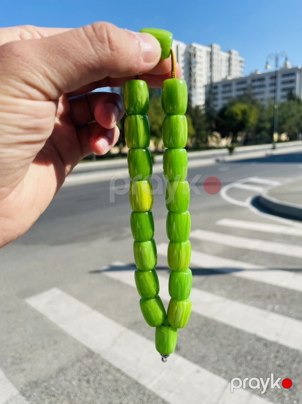 Katalin təsbeh.Qoxuludur.İri 18 daşlı.Real alıcıya endirim edecem — Uca bilərziklər, Bakı (4)