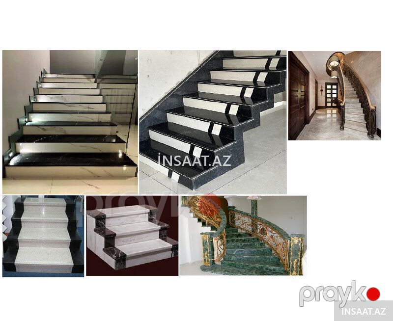 Mermer Pillekenler — Plitka və örtü materialları, Bakı (5)