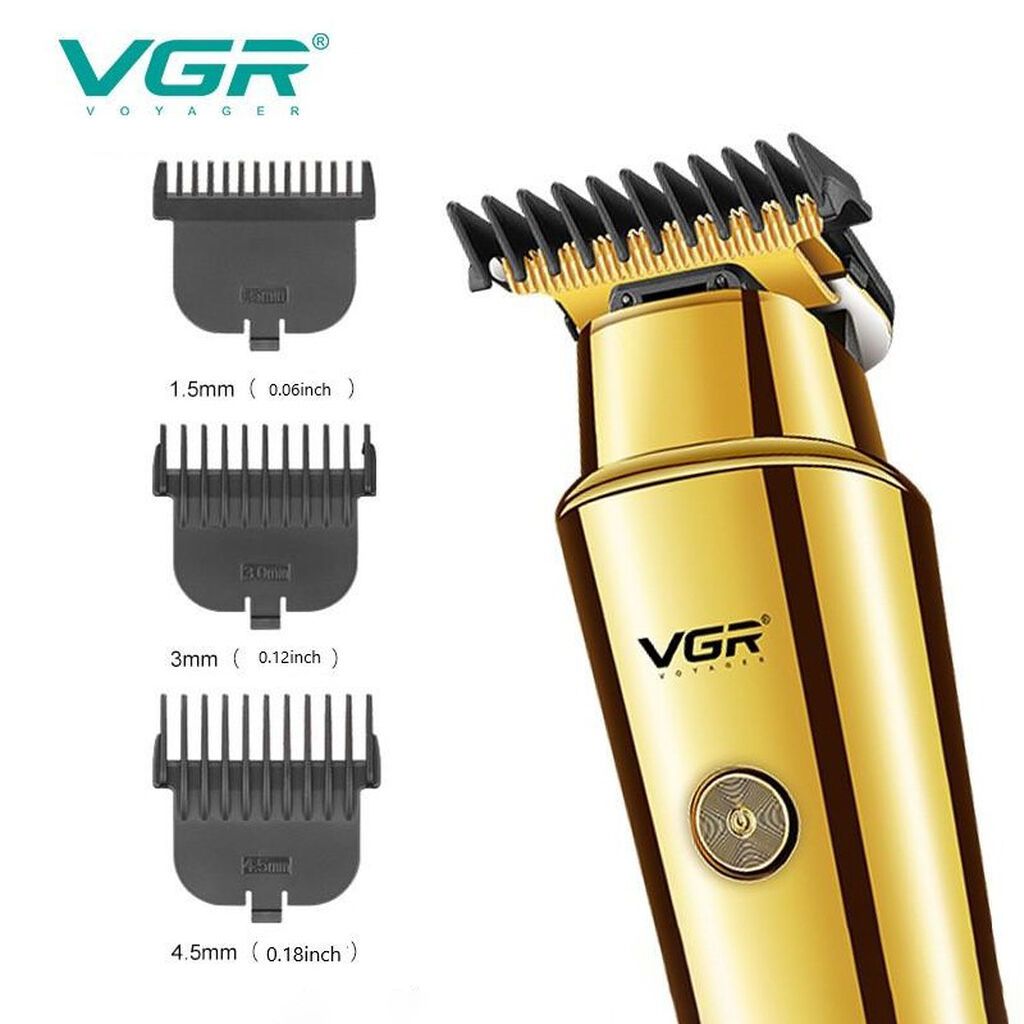 Trimmer VGR 947 - 6000RPM / 2000MAH - 500Dəqiqə / Cord/Cordless Typc — Saç kəsmə maşınları, Bakı (5)