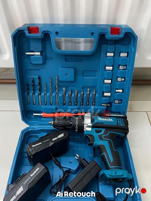 Makita akkumulyatorlu vurucu/çənbərli matkap dəstı Xüsusiyyətlər