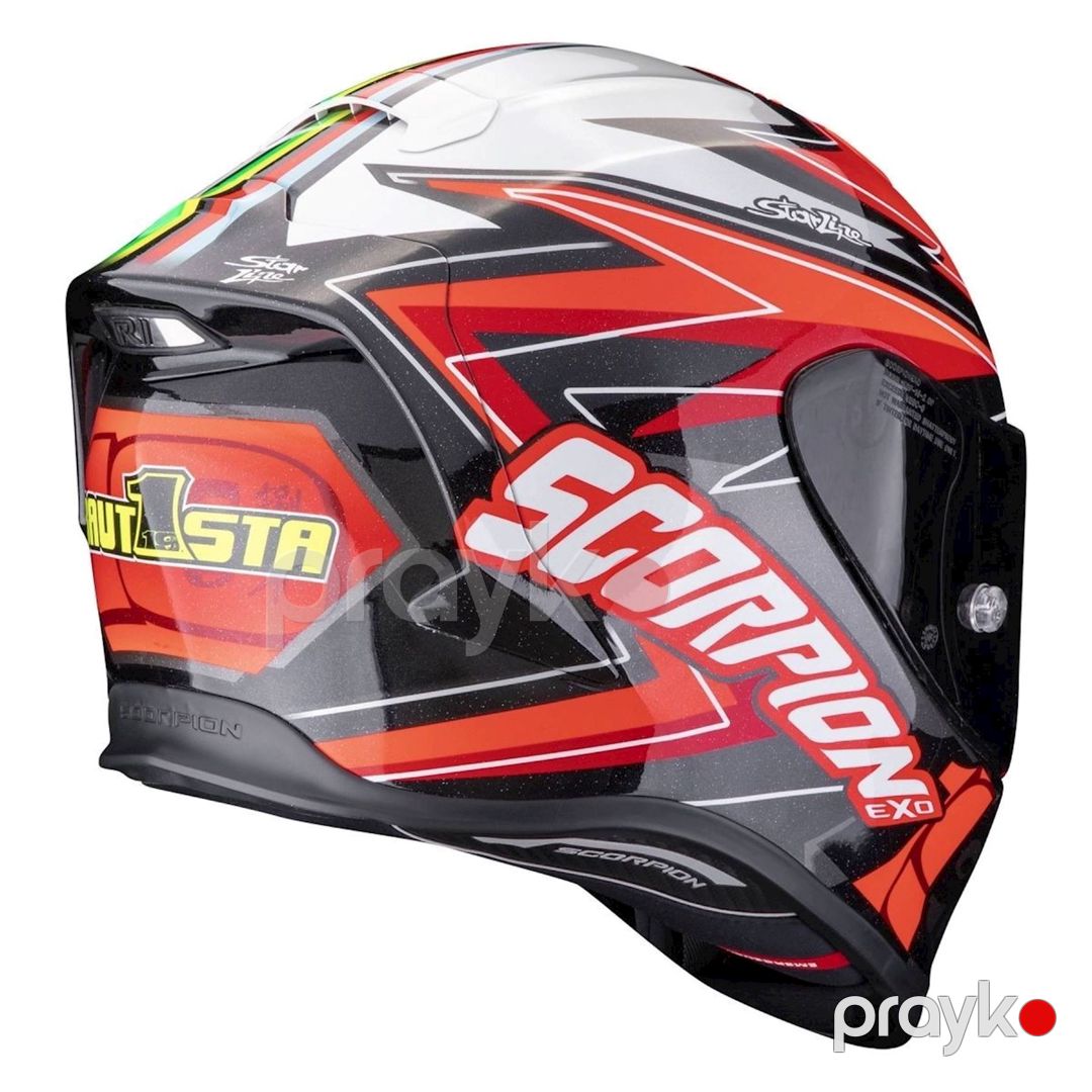 Motosikl dəbilqəsi Scorpion Exo-R1 Evo Air Alvaro, qara/qırmızı, ölçü L — Mallar, Bakı (2)