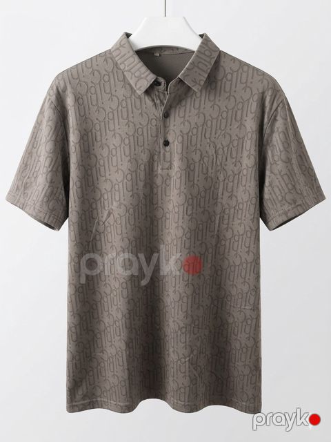 Kişilər üçün polo 2382395, qəhvəyi, pambıq, ölçü 3XL — Bakı