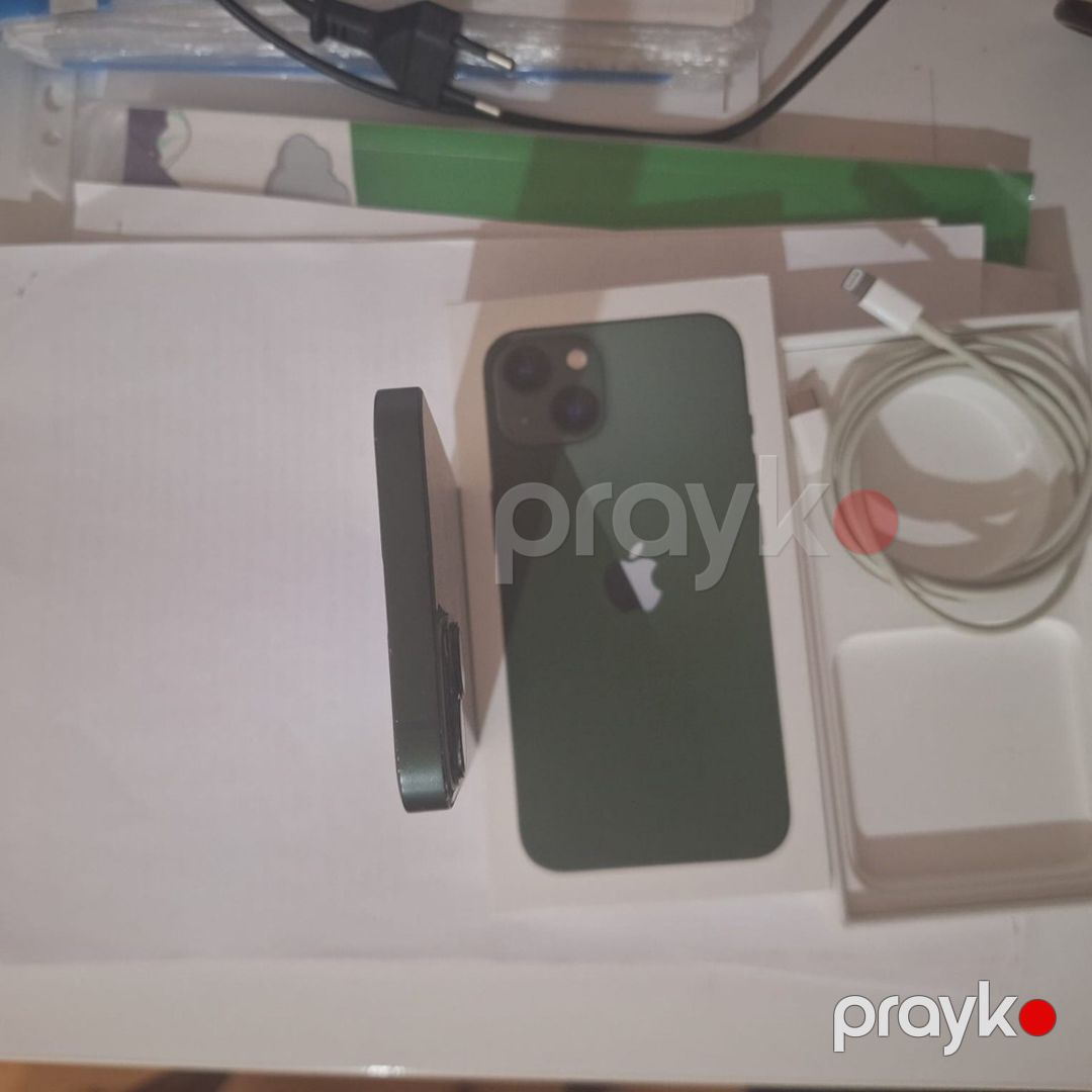 Apple iPhone 13 Green 128GB/4GB — Smartfonlar, Qazax (6)