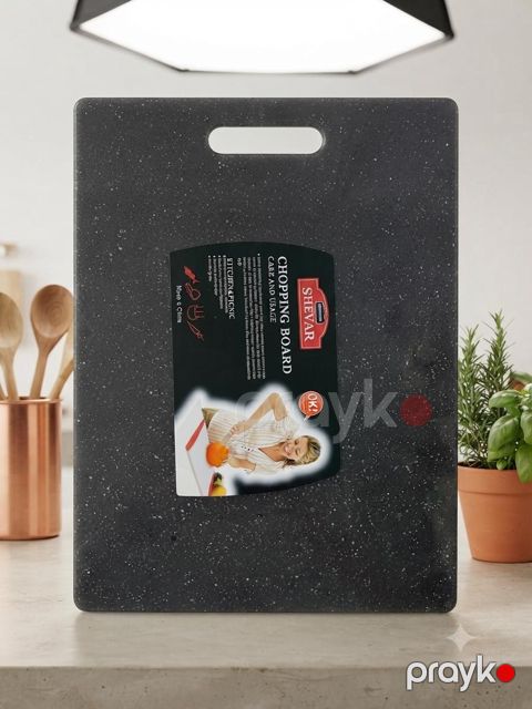 Mətbəx lövhəsi, Qara, Plastik, Düzbucaq, 36x27.5 sm — Bakı